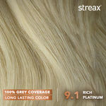 Buy Streax Hair Colour - Rich Platinum (120 ml) - Purplle