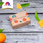 Buy Healthy Forever Pure Tangy Orange soap for Men & Women.Skin Whitening lightening & Dark spot 120 gm - Purplle
