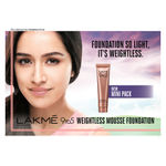 Buy Lakme 9 To 5 Weightless Matte Mousse Lip 01 Rose Ivory (6 gm) - Purplle