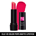 Buy Elle18 Color Pops Matte Lipstick P212 Fiery Pink (4.3 gm) - Purplle