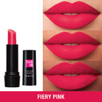 Buy Elle18 Color Pops Matte Lipstick P212 Fiery Pink (4.3 gm) - Purplle