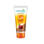 Buy Everyuth Naturals Pure & Light SPF 50 Sun Block Lotion +A Tan remover ScrubA 50 gm Free Combo - Purplle