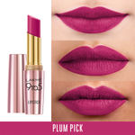 Buy Lakme 9TO5 Primer + Matte Lip Color MP4 Plum Pick (3.6 gm) - Purplle