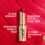 Buy Lakme 9TO5 Primer + Matte Lip Color MP6 Deep Wine (3.6 gm) - Purplle