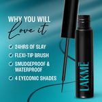 Buy Lakme Eyeconic eyeliner intense Brown 4.5ml - Purplle