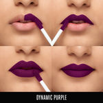 Buy Lakme 9to5 Primer + Matte Liquid Lip Color MM4 Dynamic Purple - 4.2 ml - Purplle