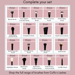 Buy Cuffs N Lashes Makeup Brushes, F020 Powder Sweep Brush - 1 pc - Purplle