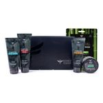 Buy Bombay Shaving Company Charcoal Facial starter Kit | Charcoal Face Wash, Charcoal Scrub, Charcoal Peel-Off Mask, Charcoal Face Pack, Charcoal Sheet Face Mask | Gift Kit for Men 400 gm - Purplle