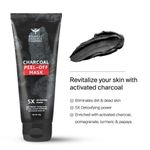 Buy Bombay Shaving Company Charcoal Facial starter Kit | Charcoal Face Wash, Charcoal Scrub, Charcoal Peel-Off Mask, Charcoal Face Pack, Charcoal Sheet Face Mask | Gift Kit for Men 400 gm - Purplle