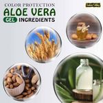 Buy Indus Valley Bio Organic Color Protection Aloe Vera Gel With Argan Oil -For Rich Color&Shiny Hair (175 ml) - Purplle