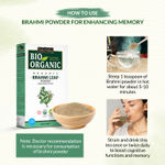 Buy Indus Valley Bio Organic 100% Pure Brahmi Powder (100 gm) - Purplle