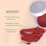 Buy Lotus Organics+ Tangy Orange Lip & Cheek Tint|Ntural Organic & Youthful Glow|All Skin Types|10 gm - Purplle