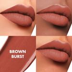 Buy Lakme Cushion Matte lip BrownBurst 4.5 g - Purplle