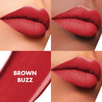 Buy Lakme Cushion Matte lip BrownBuzz 4.5 g - Purplle