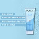 Buy POND'S Hydra Light hyaluronic acid hydrating gel facewash 100g - Purplle