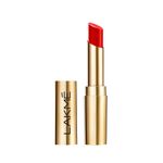 Buy Lakme Glitterati Collection Shine Lipstick Red Pop 3.4 gm - Purplle