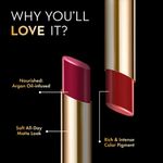 Buy Lakme Glitterati Collection Shine Lipstick Red Pop 3.4 gm - Purplle