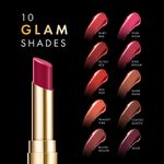 Buy Lakme Glitterati Collection Shine Lipstick Red Pop 3.4 gm - Purplle