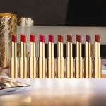 Buy Lakme Glitterati Collection Shine Lipstick Red Pop 3.4 gm - Purplle