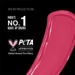 Buy Lakme Glitterati Collection Shine Lipstick Peachy Vib 3.4 gm - Purplle