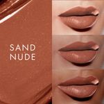 Buy Lakme Glitterati Collection Shine Lipstick Sand Nude 3.4 gm - Purplle