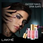 Buy Lakme Glitterati Collection Nail Paint Champagne Brown 6ml - Purplle