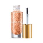 Buy Lakme Glitterati Collection Nail Paint Peachy Play 6 ml - Purplle