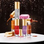 Buy Lakme Glitterati Collection Nail Paint Peachy Play 6 ml - Purplle