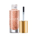 Buy Lakme Glitterati Collection Nail Paint Electric Peach 6 ml - Purplle