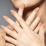 Buy Lakme Glitterati Collection Nail Paint Electric Peach 6 ml - Purplle