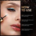 Buy Lakme Glitterati Collection Shine Eyeliner Vibrant Azur 4.5 ml - Purplle