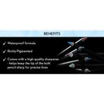 Buy SUGAR Cosmetics Stroke Of Genius Heavy-Duty Kohl with Sharpner | Long Lasting, Smudge Proof & Waterproof Kajal Pencil | Matte Finish | 1.2gm - 05 Black Magic - Purplle