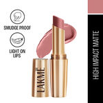 Buy Lakme 9 To 5 Primer + Matte Lipstick- Blush Nude 3.6 g - Purplle