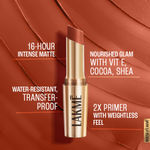 Buy Lakme 9 To 5 Primer + Matte Lipstick- Red Sienna 3.6 g - Purplle