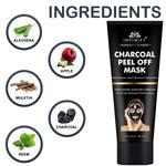 Buy Intimify Activated Charcoal Peel Off Mask For Tan Removal, Blackheads Removal And Deep Cleansing 100% Natural, Parabeen Free (100 Gms) - Purplle