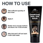 Buy Intimify Activated Charcoal Peel Off Mask For Tan Removal, Blackheads Removal And Deep Cleansing 100% Natural, Parabeen Free (100 Gms) - Purplle
