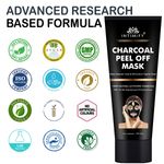 Buy Intimify Activated Charcoal Peel Off Mask For Tan Removal, Blackheads Removal And Deep Cleansing 100% Natural, Parabeen Free (100 Gms) - Purplle
