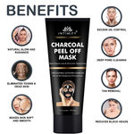 Buy Intimify Activated Charcoal Peel Off Mask For Tan Removal, Blackheads Removal And Deep Cleansing 100% Natural, Parabeen Free (100 Gms) - Purplle