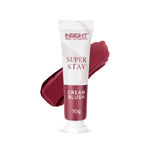 Buy Insight Cosmetics Super Stay Cream Blush- Plum Jelly 10 gm - Purplle