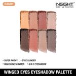Buy Insight Cosmetics Winged Eyes Eyeshadow Palette - Elegant 19 gm - Purplle