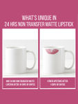 Buy Insight Cosmetics 24 Hrs Non Transfer Matte Lipstick - Versatile 3 gm - Purplle