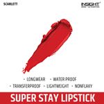 Buy Insight Cosmetics Super Stay Lipstick - Scarlett 7 gm - Purplle