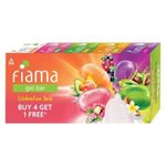 Buy Fiama Gel Bar Celebration Pack With 5 unique Gel Bars & Skin Conditioners For Moisturized Skin, 125 gm Soap (Buy 4 Get 1 Free) - Purplle