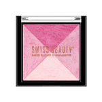 Buy Swiss Beauty Baked Blusher & Highlighter - Multi-03 (7 g) - Purplle