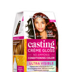 Buy L'Oreal Paris Casting Creme Gloss Ultra Visible Conditioning Hair Color - 566 Cherry Burgundy, 160 g - Purplle