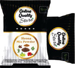Buy Online Quality Store Henna Mix Powder - 100 g|Mehndi mix powder for body art, beard,hand|henna mix mehandi powder for hair,prem dulhan{Heena_Mix_Powder_100g} - Purplle