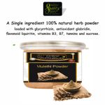 Buy Online Quality Store Jar Licorice (Mulethi) Powder_150 gm | All Natural Mulethi Powder | Organic Licorice Root Powder | (Glycyrrhiza Glabra/Mulethi) - Yashtimadhu{Jar_Mulethi_powder_150 gm} - Purplle