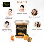Buy Online Quality Store Jar Orange Peel Powder for Skin Whitening_100 gm - Orange Peel Powder Organic for Skin | Organic for Skin and Nail Health | Powdered Citrus Peel {Jar_Orange_Peel_100 gm} - Purplle