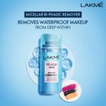 Buy Lakme Micellar Water Bi-Phasic Remover for Makeup Removal |Removes Dirt & Impurities|200 ml - Purplle