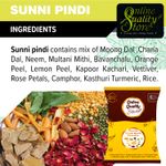 Buy Online Quality Store Sunnipindi powder_200 gm | Sunnipindi Bath Powder Ubtan Pack - Skin Lightening & Tan Removal Bath Powder | Sunnipindi Pack for Deep Cleansing/ Skin & Hair Mask - Purplle